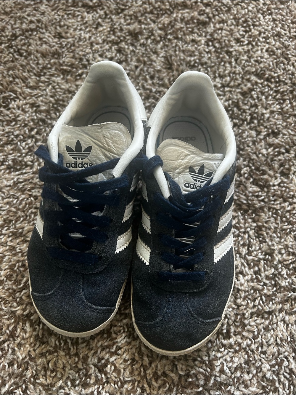 Adidas Navy Suede size 11c